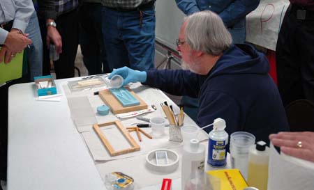 Jim Allen at work
